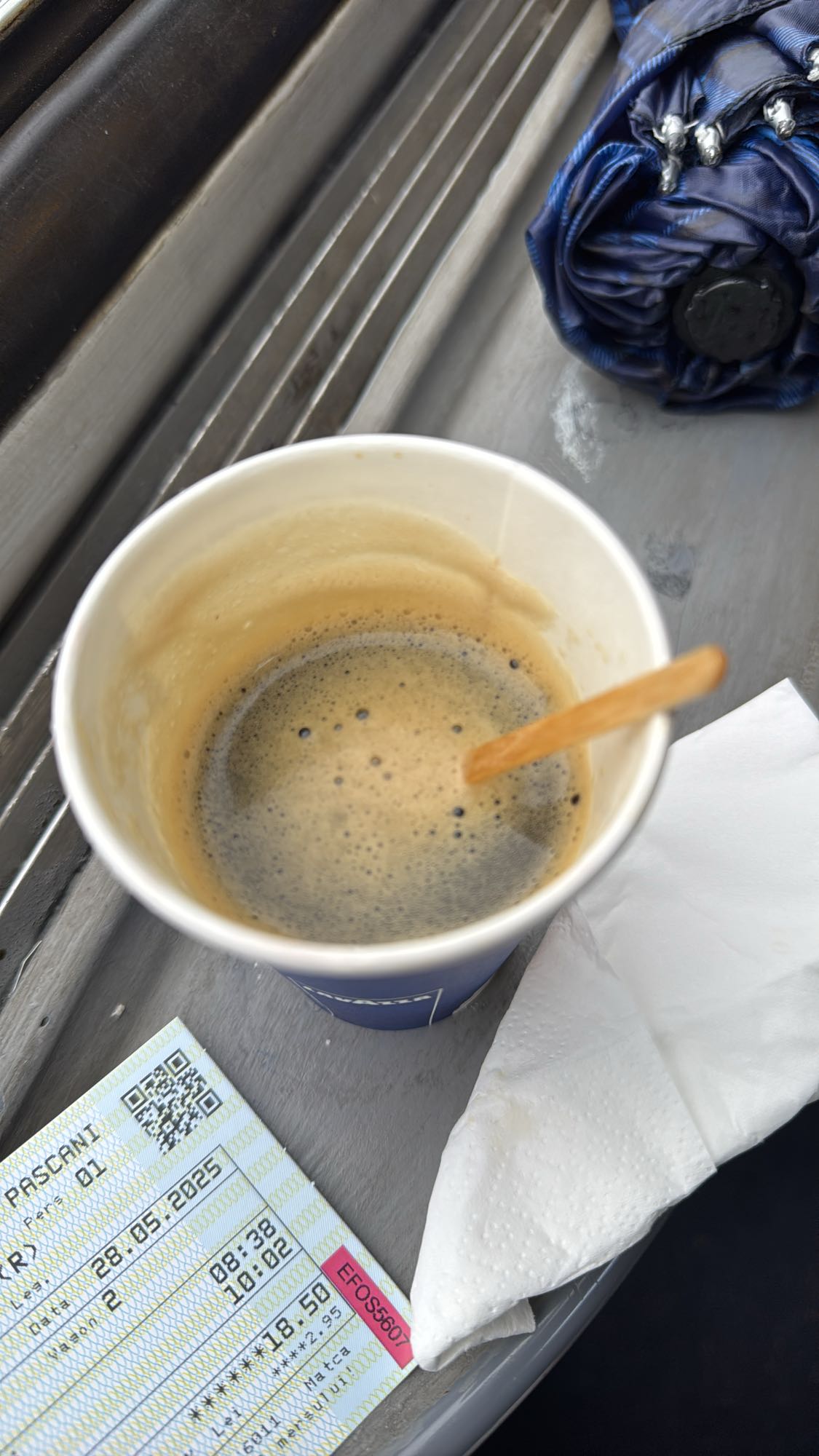 Cafea neagră la pahar