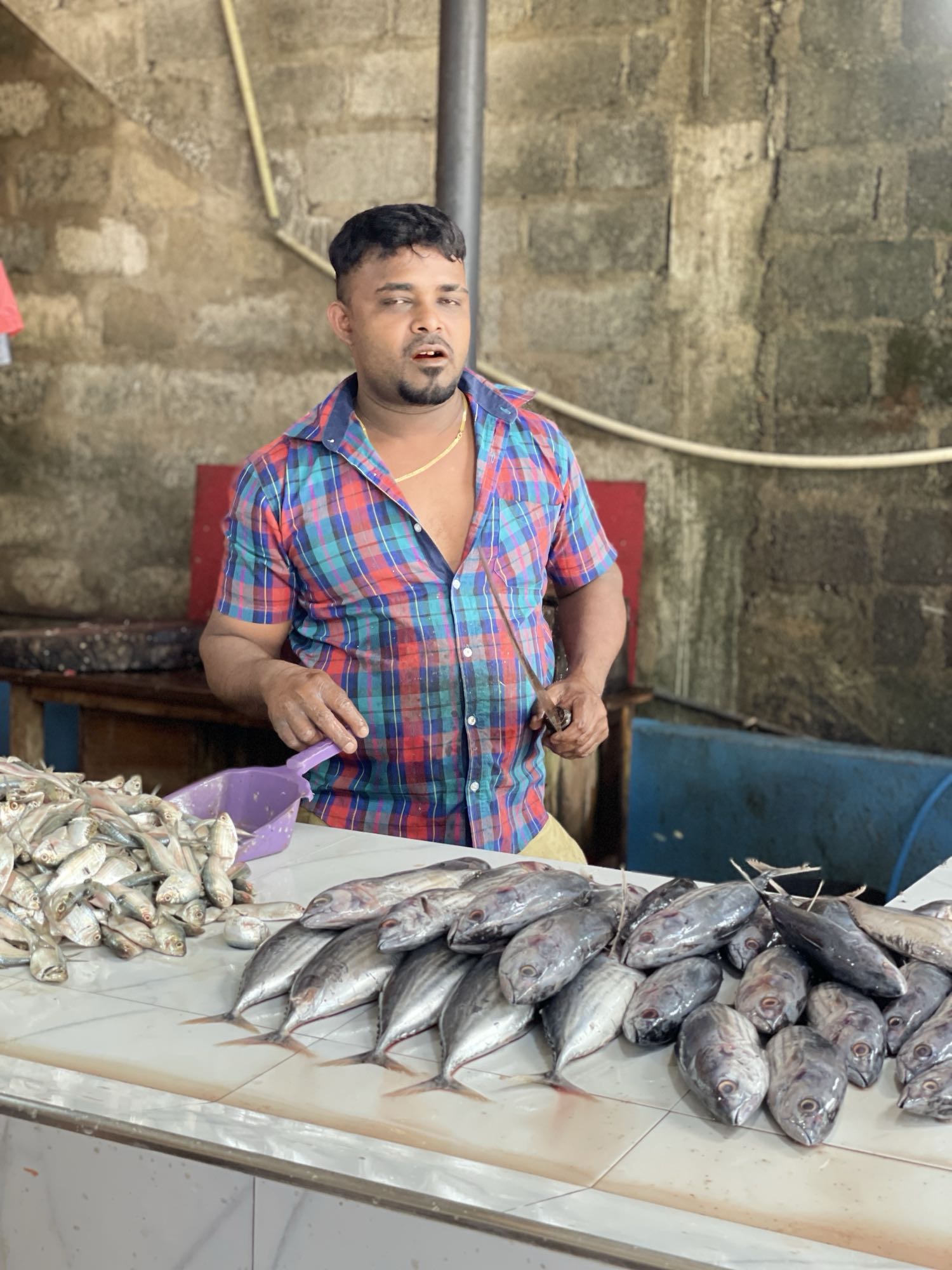 Fresh raw fish