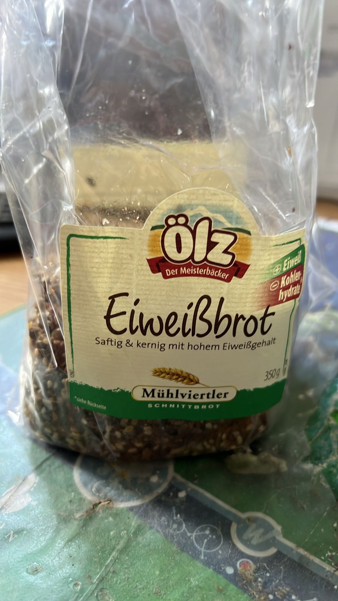 Eiweißbrot Scheibe