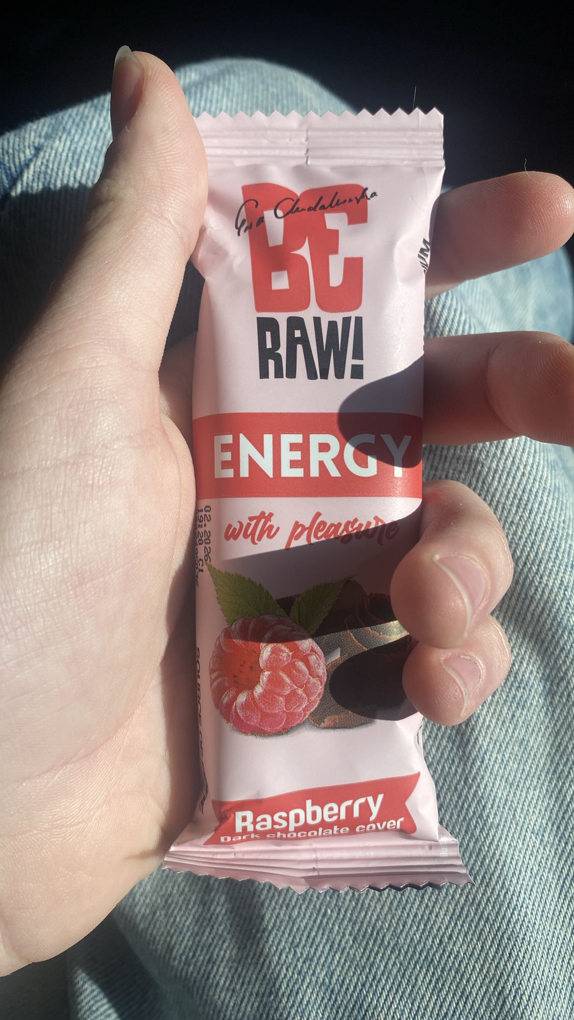 Baton malinowy energy