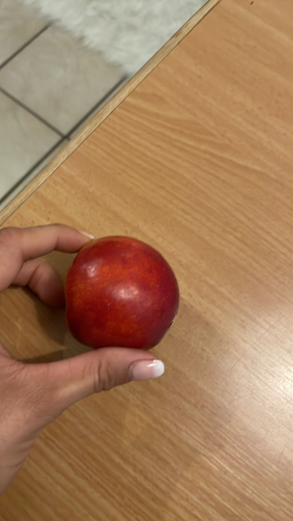 Fresh nectarine