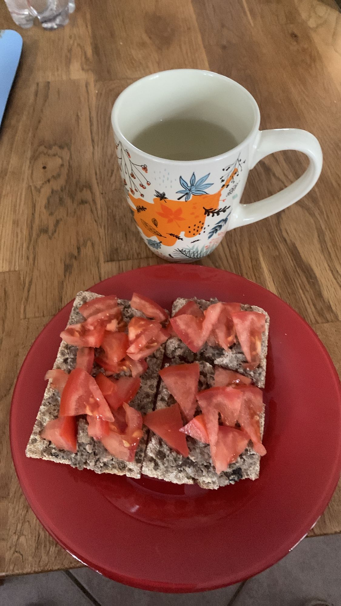 Tartines craquantes au seigle avec terrine de campagne aux cèpes