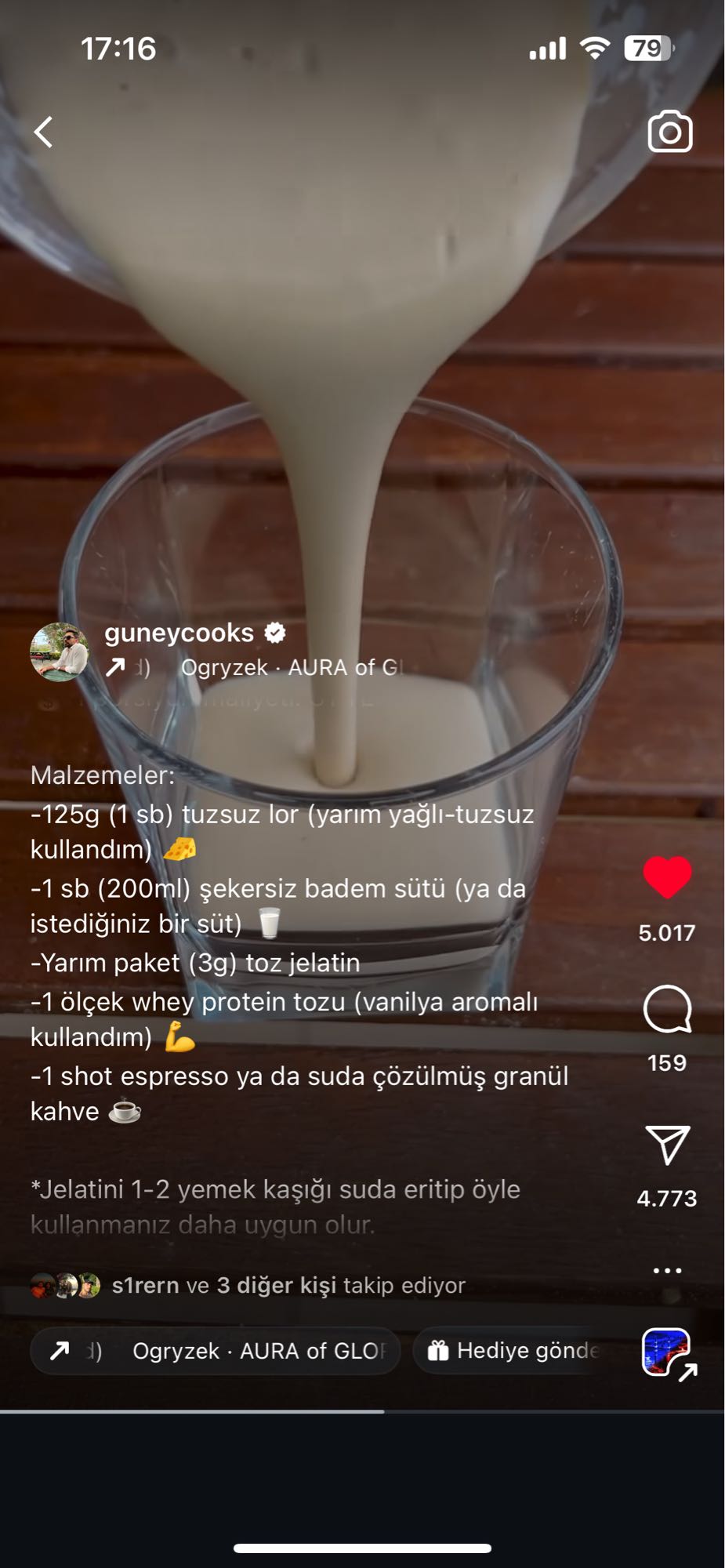 Proteinli Lorlu Kahve Kupası