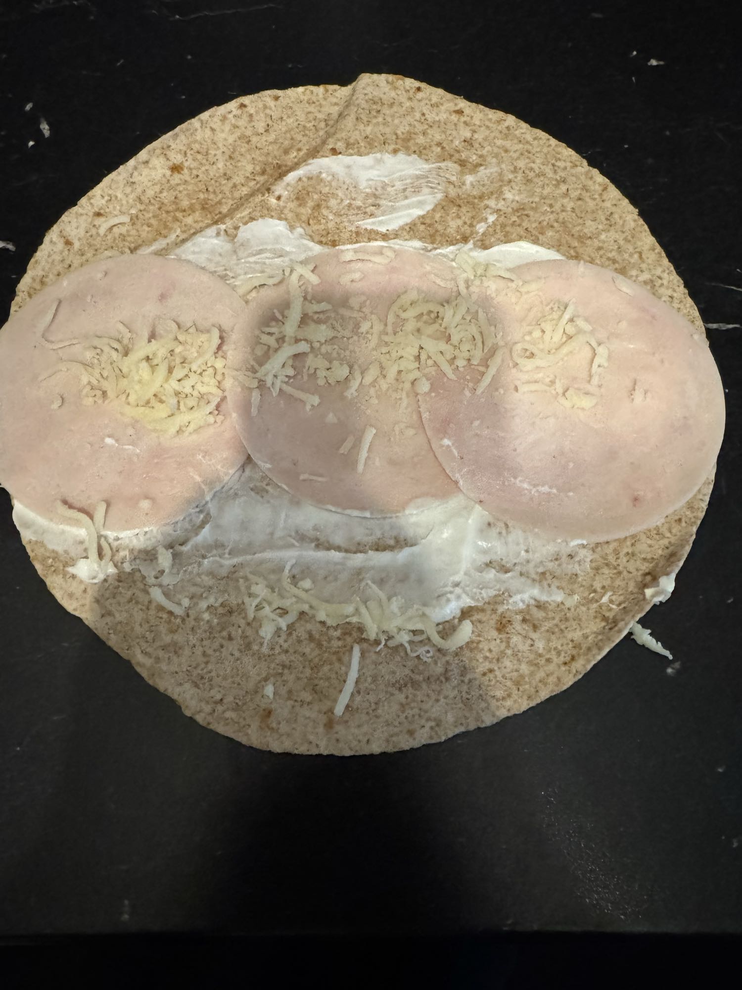 Wrap mit Putenbrust und Käse light