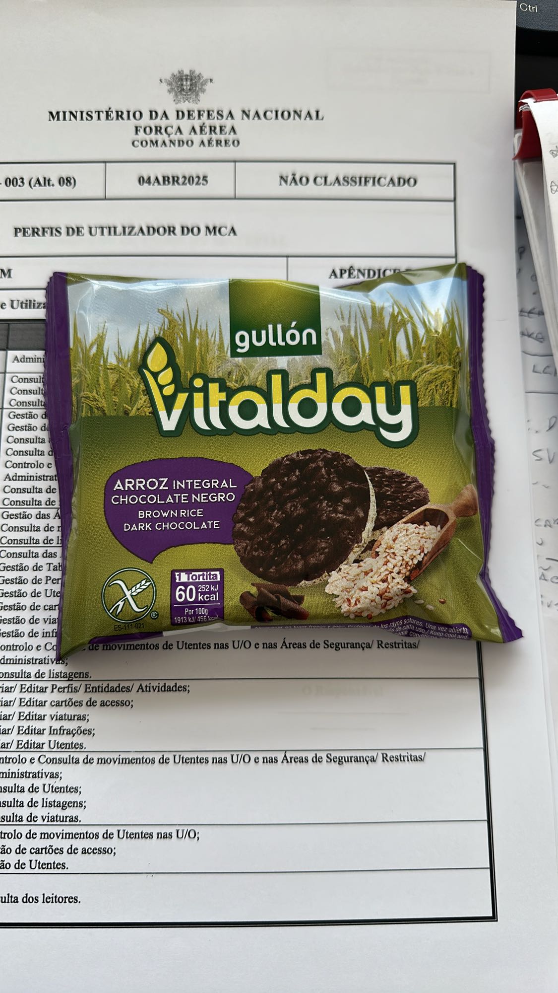 Tortita arroz c/ chocolate