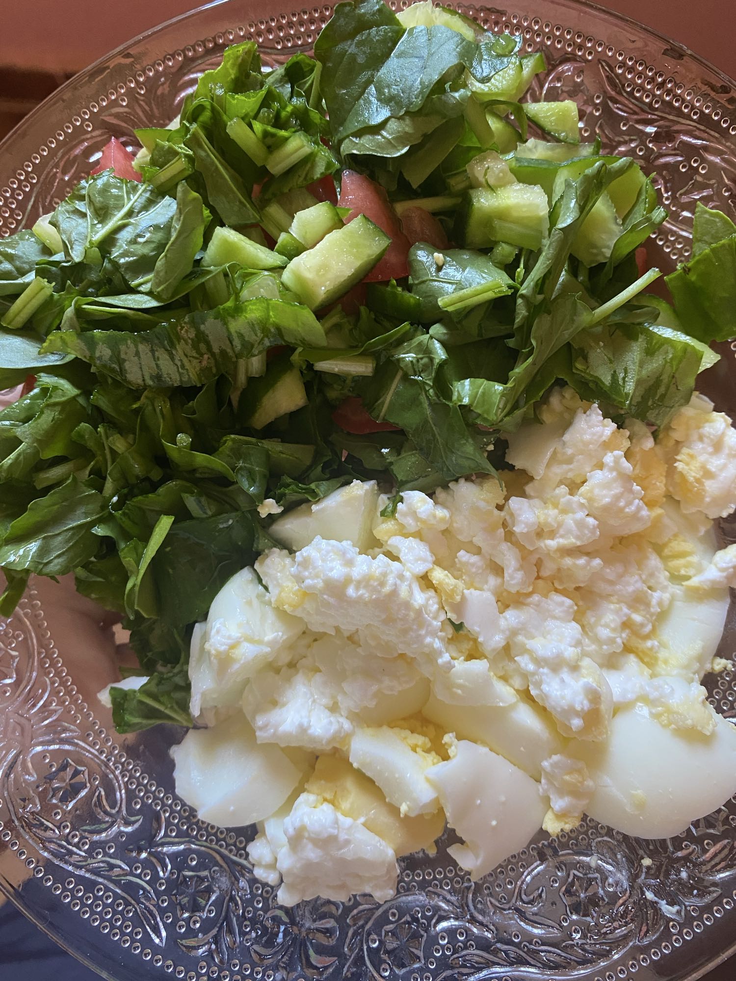 Egg and Veggie Salad