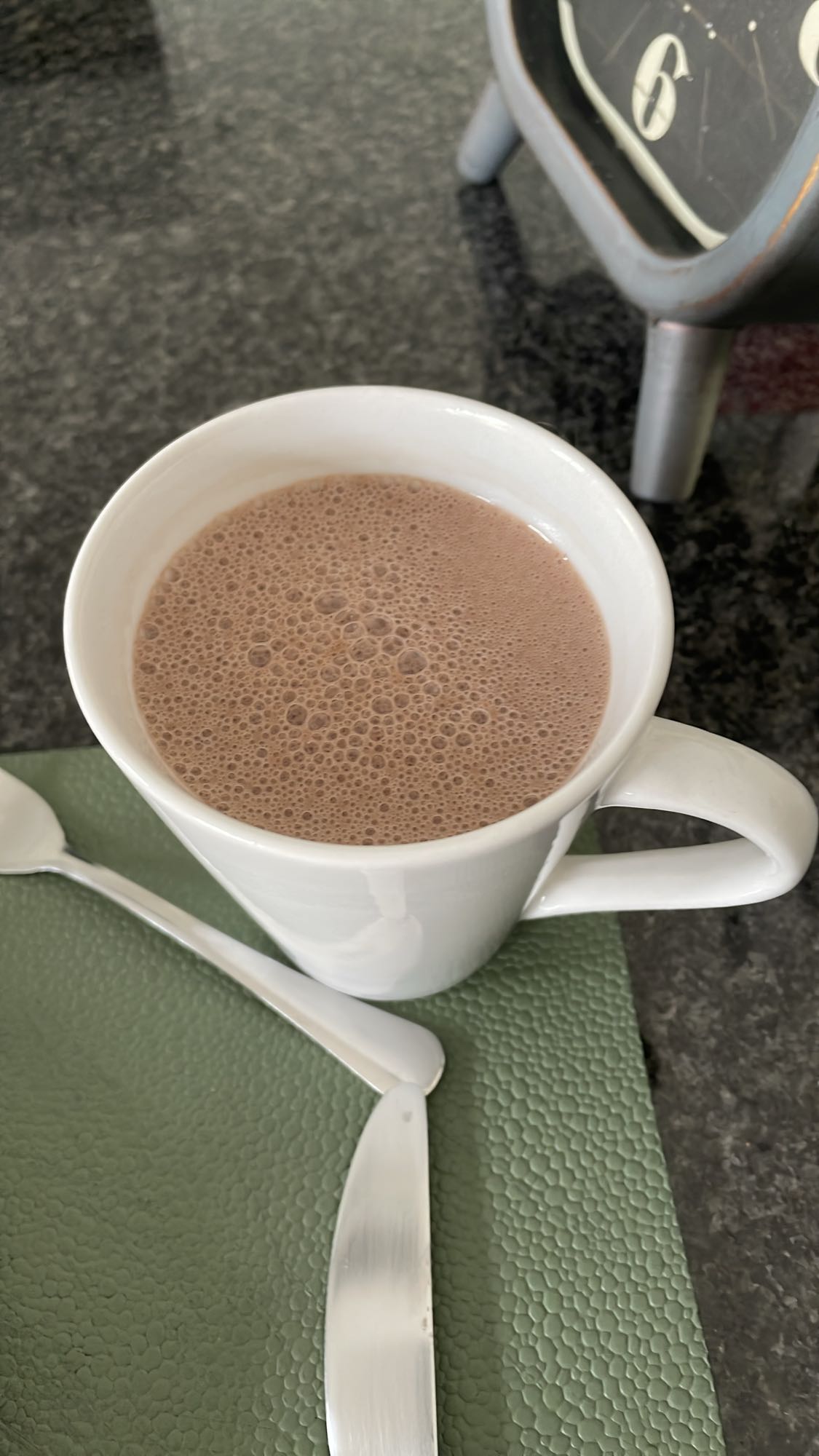 warme chocolademelk