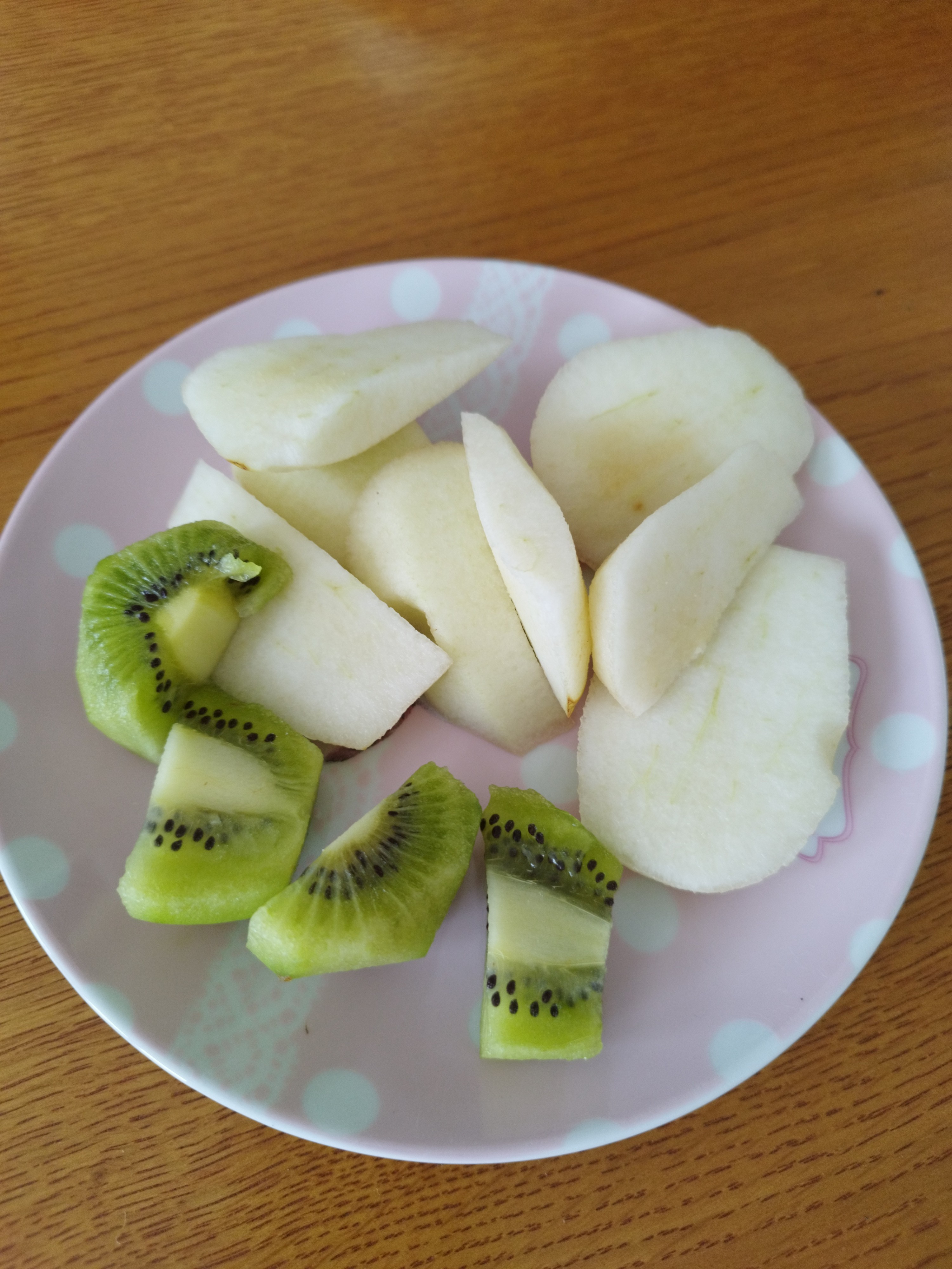 Assiette de fruits frais