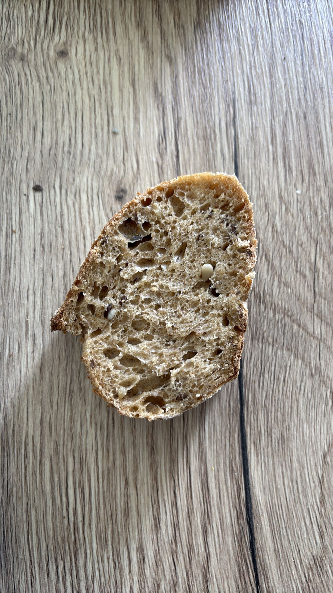 Tranche de pain complet