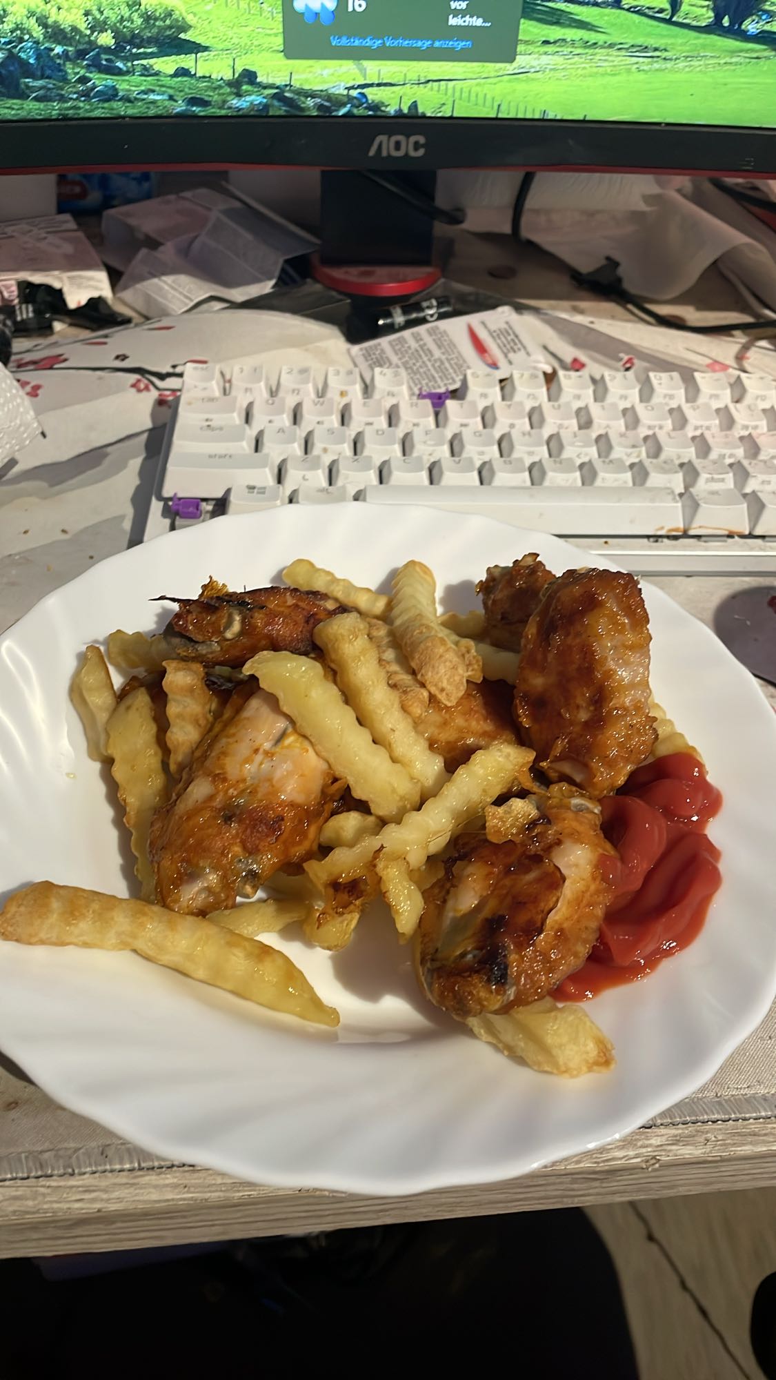 Chicken & Fries Plate