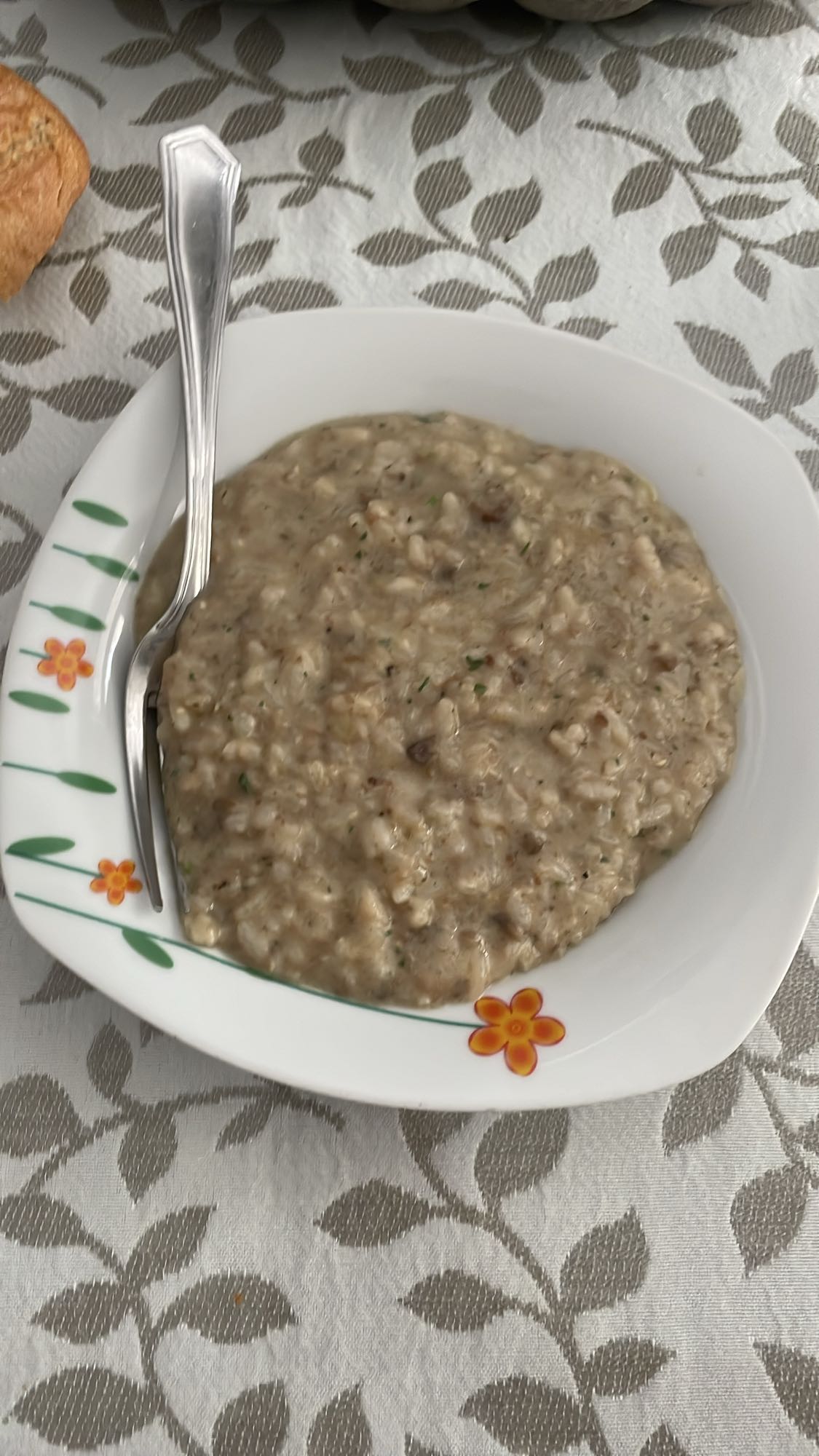gachas de avena saladas