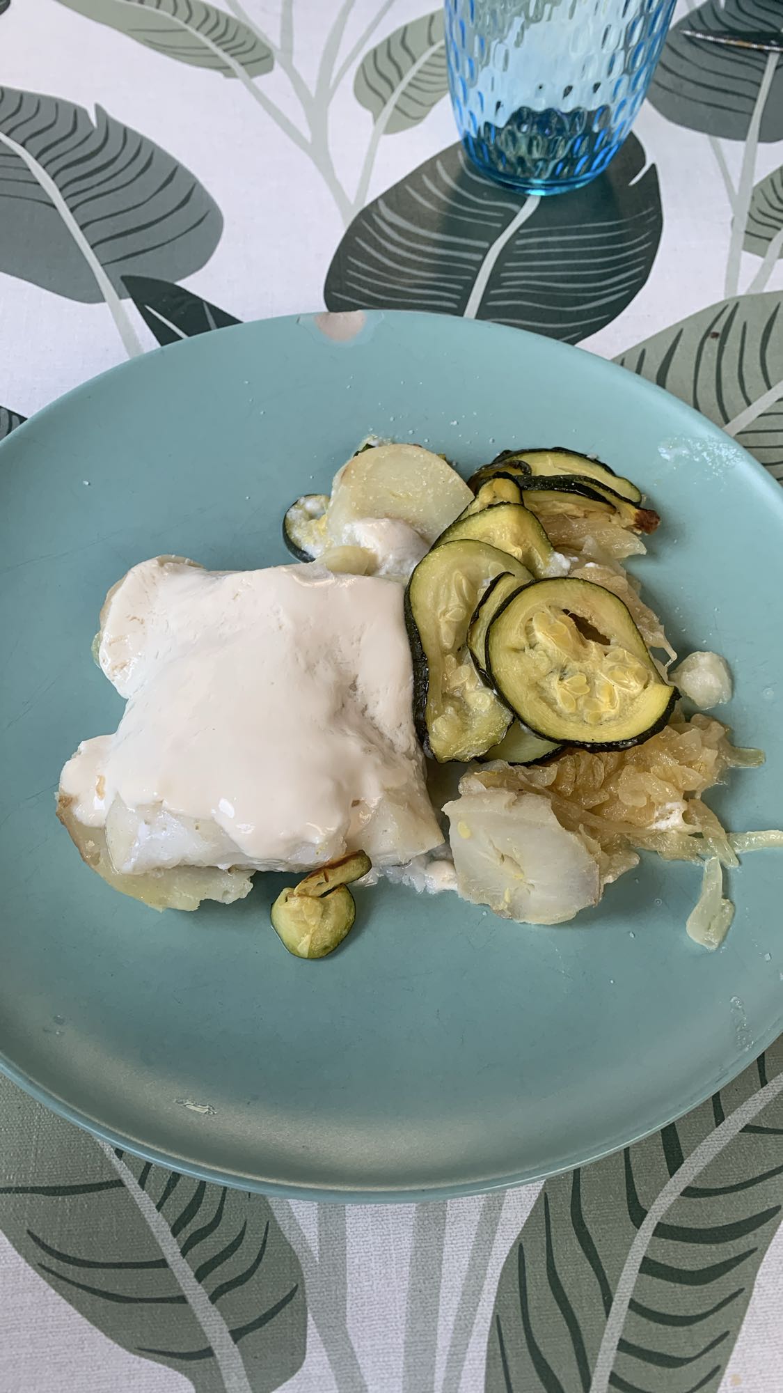 Bacalao con verduras