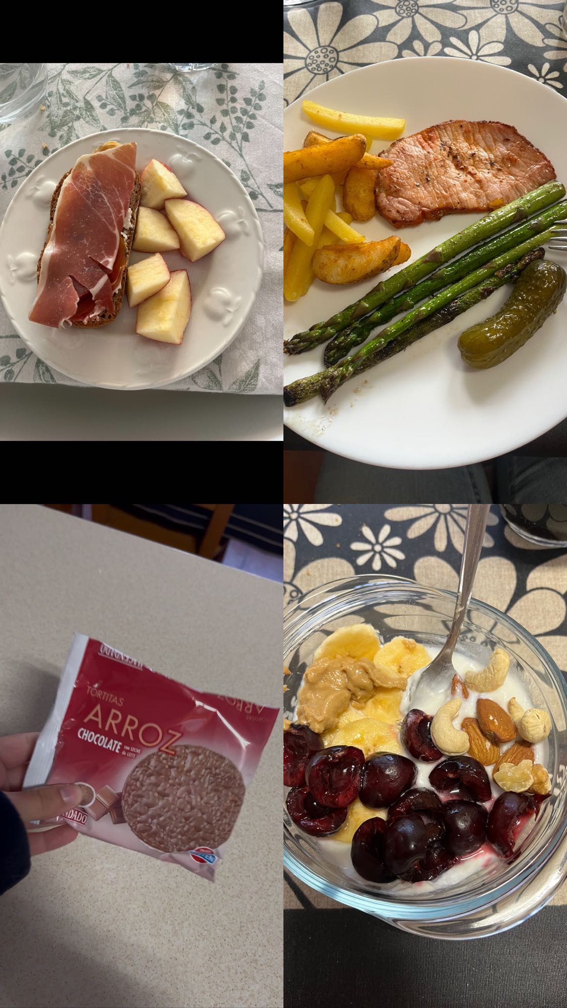 comida variada del día