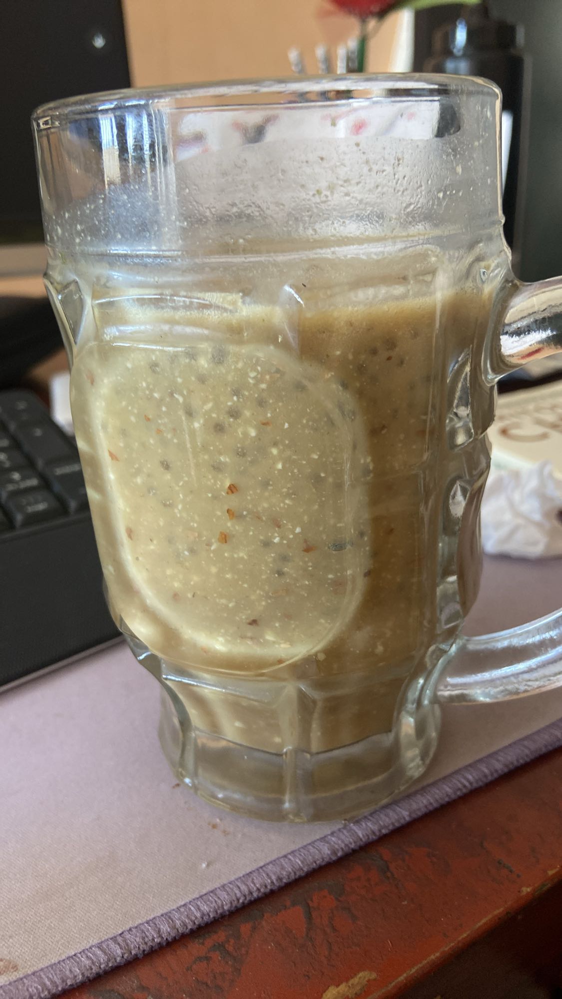 Nutty Almond Banana Shake with Collagen
