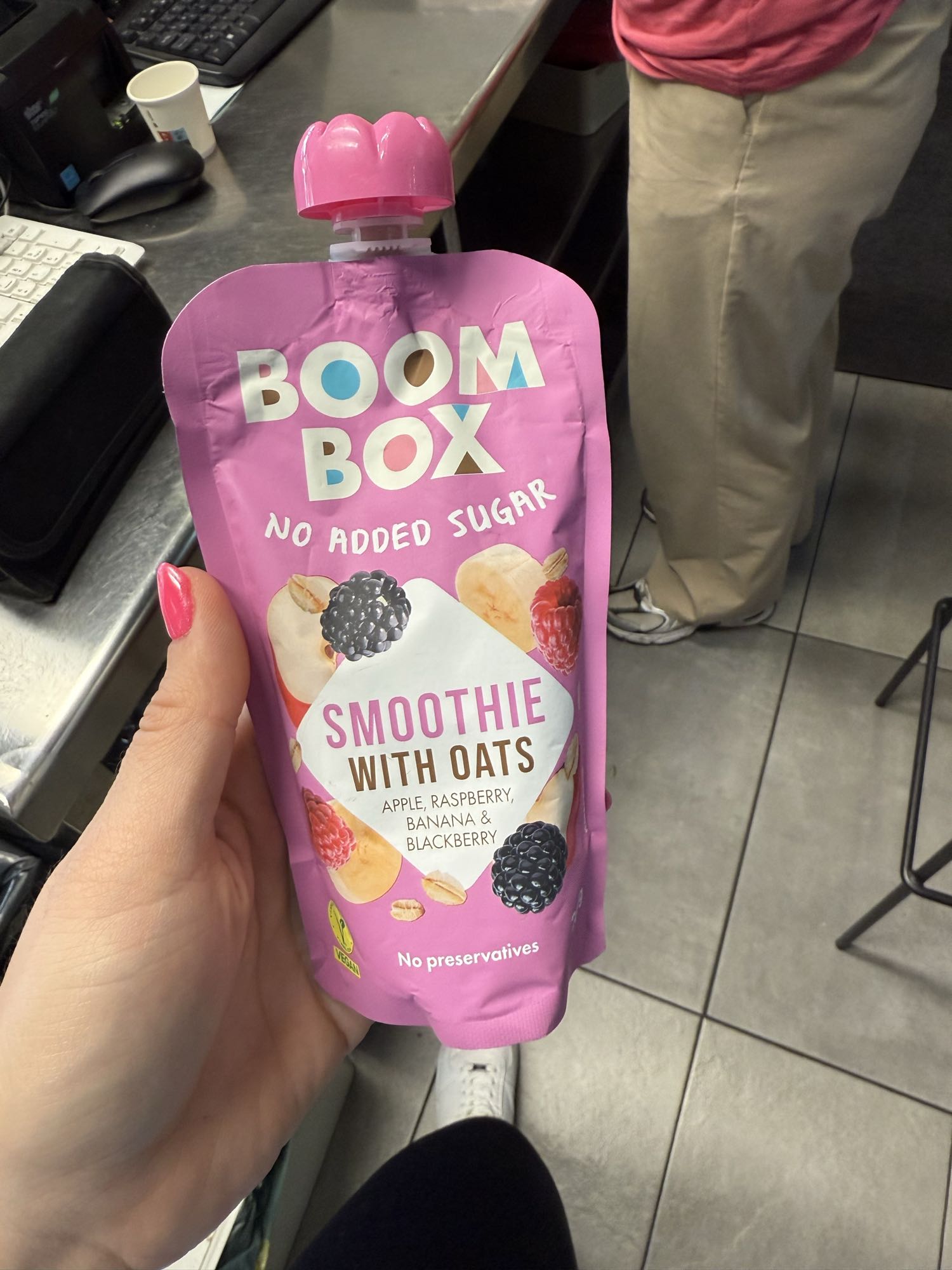 Oat Fruit Smoothie Pouch