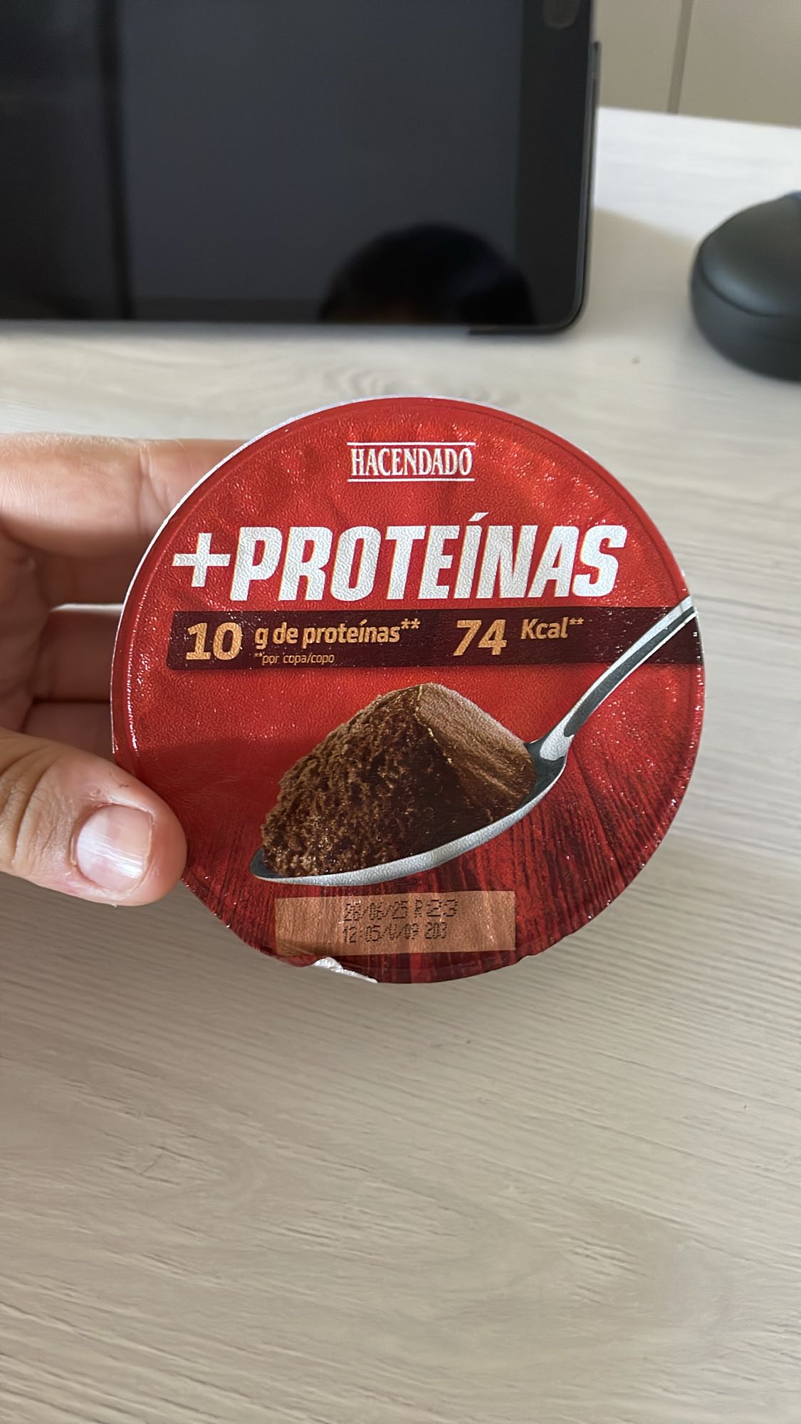 postre proteico chocolate