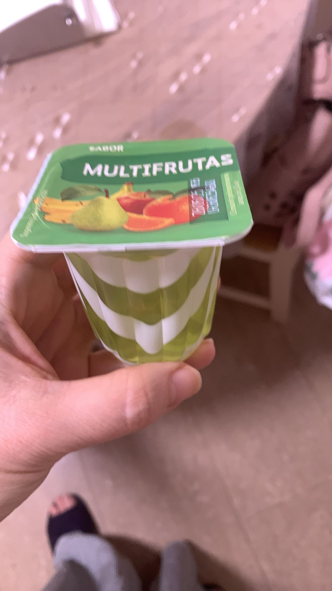 gelatina multifrutas