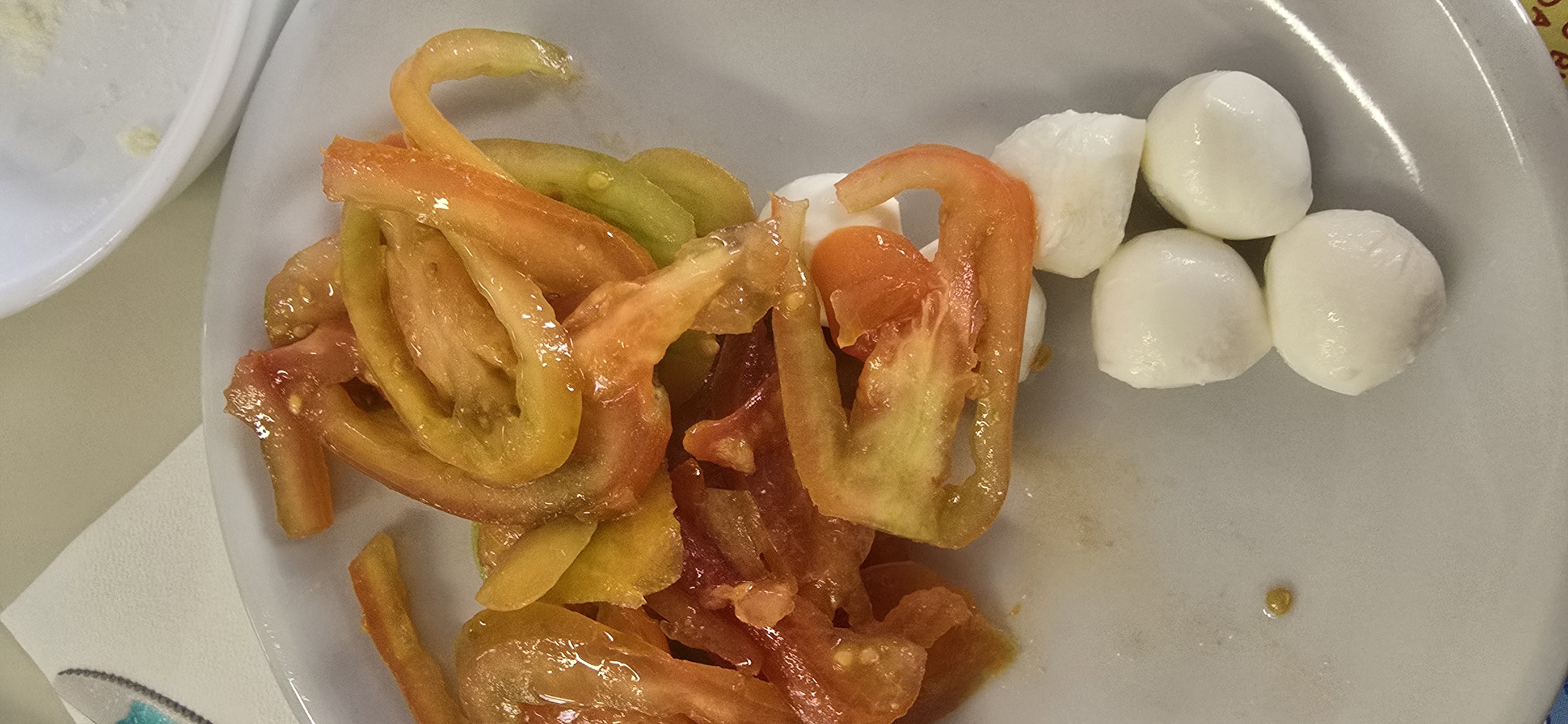 Tomato and mozzarella salad