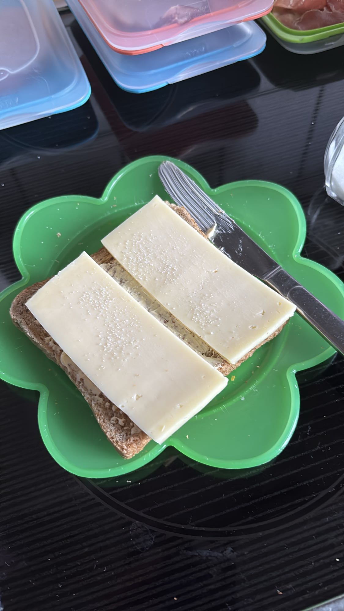 Kaas op volkorenbrood