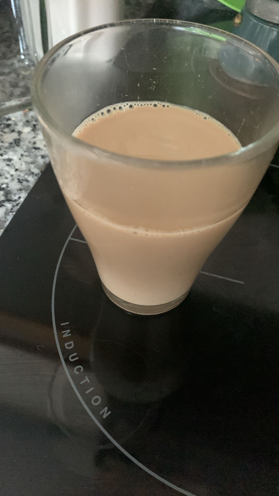 café con leche desnatada