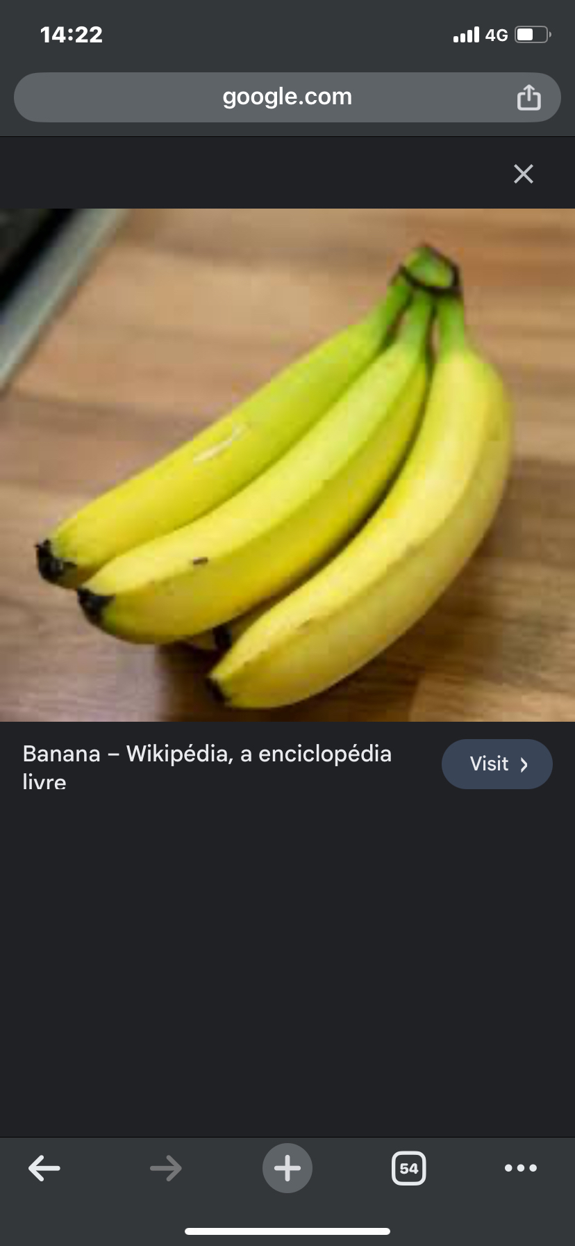 Bananas frescas