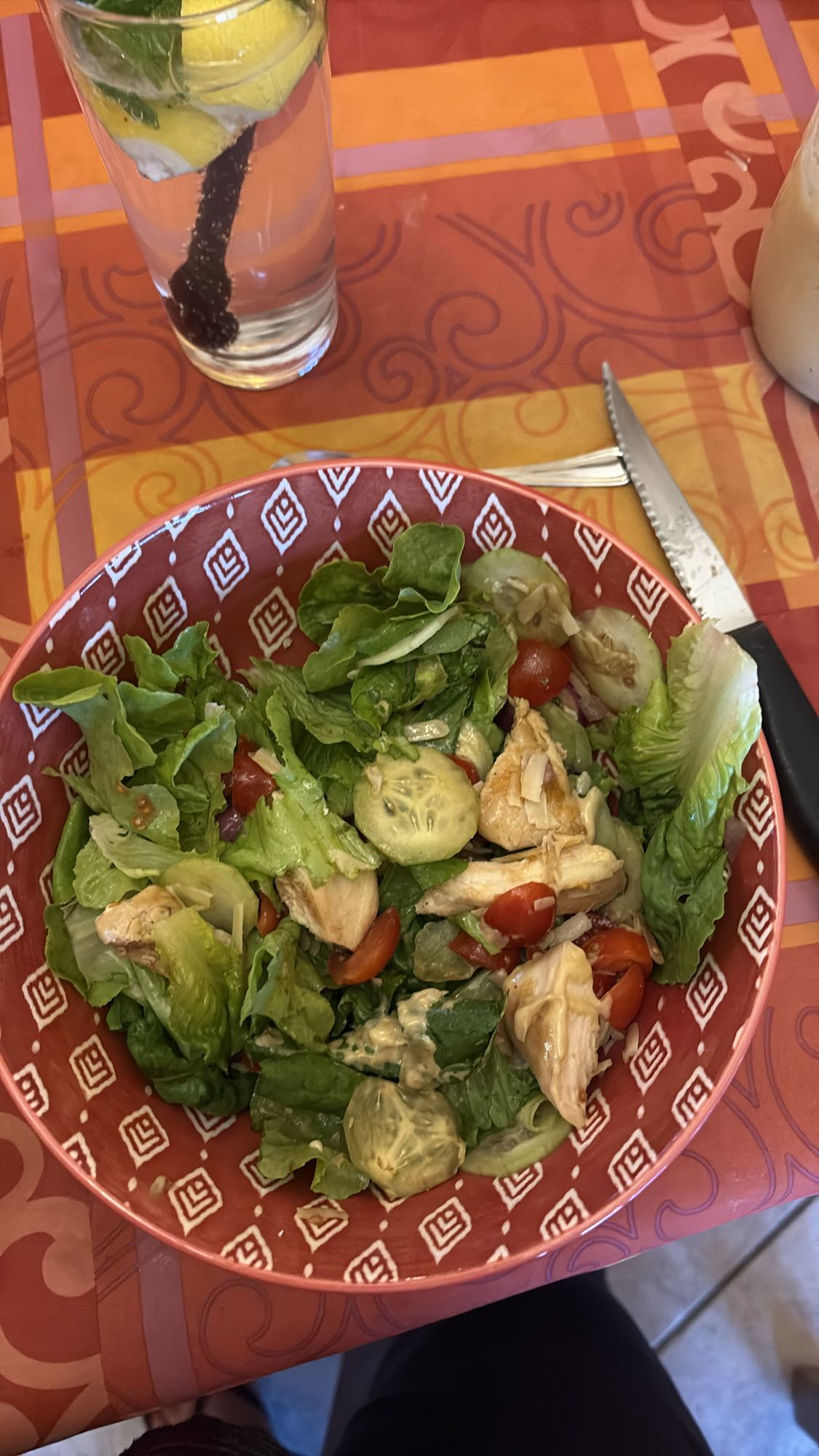 Salade poulet fraîcheur