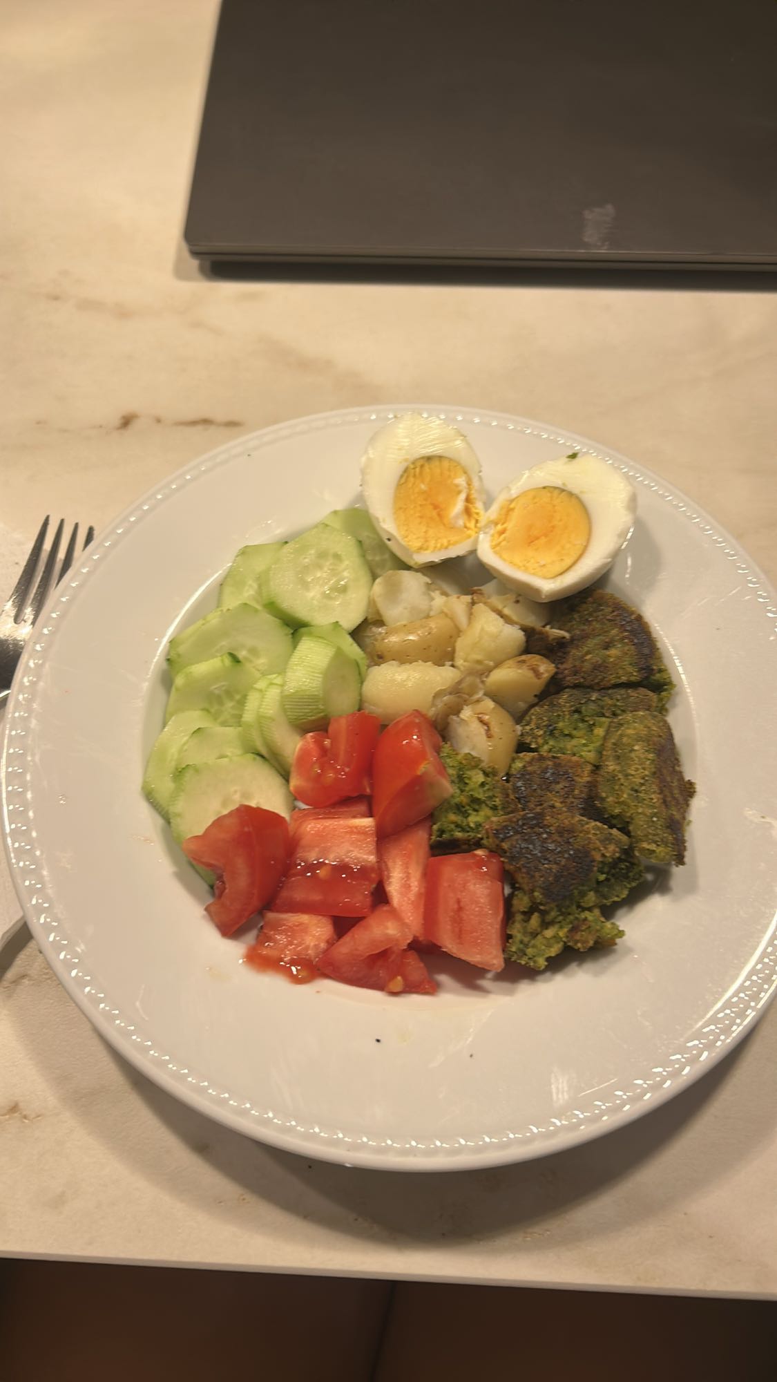 Plato saludable mixto