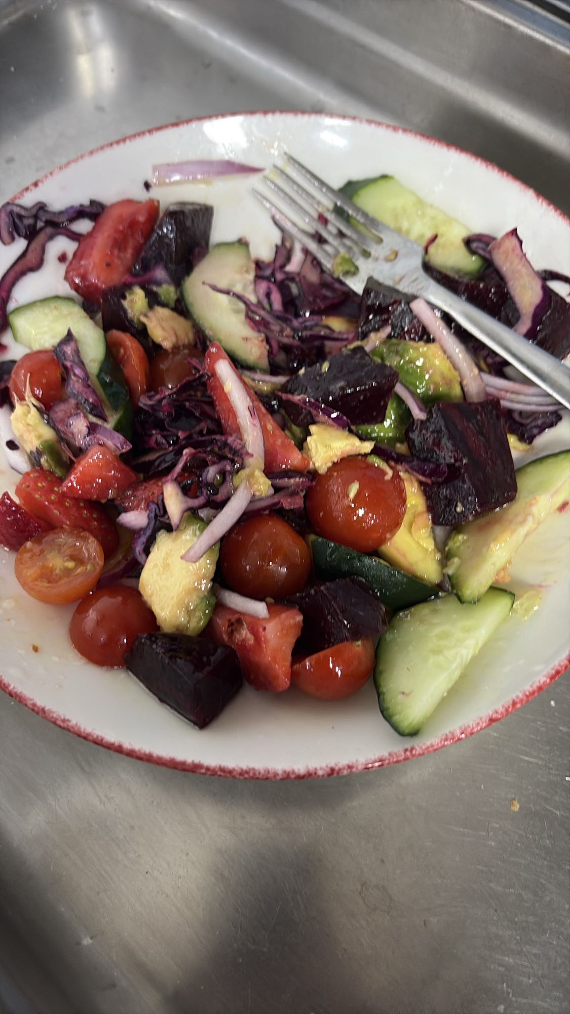 ensalada mixta fresca