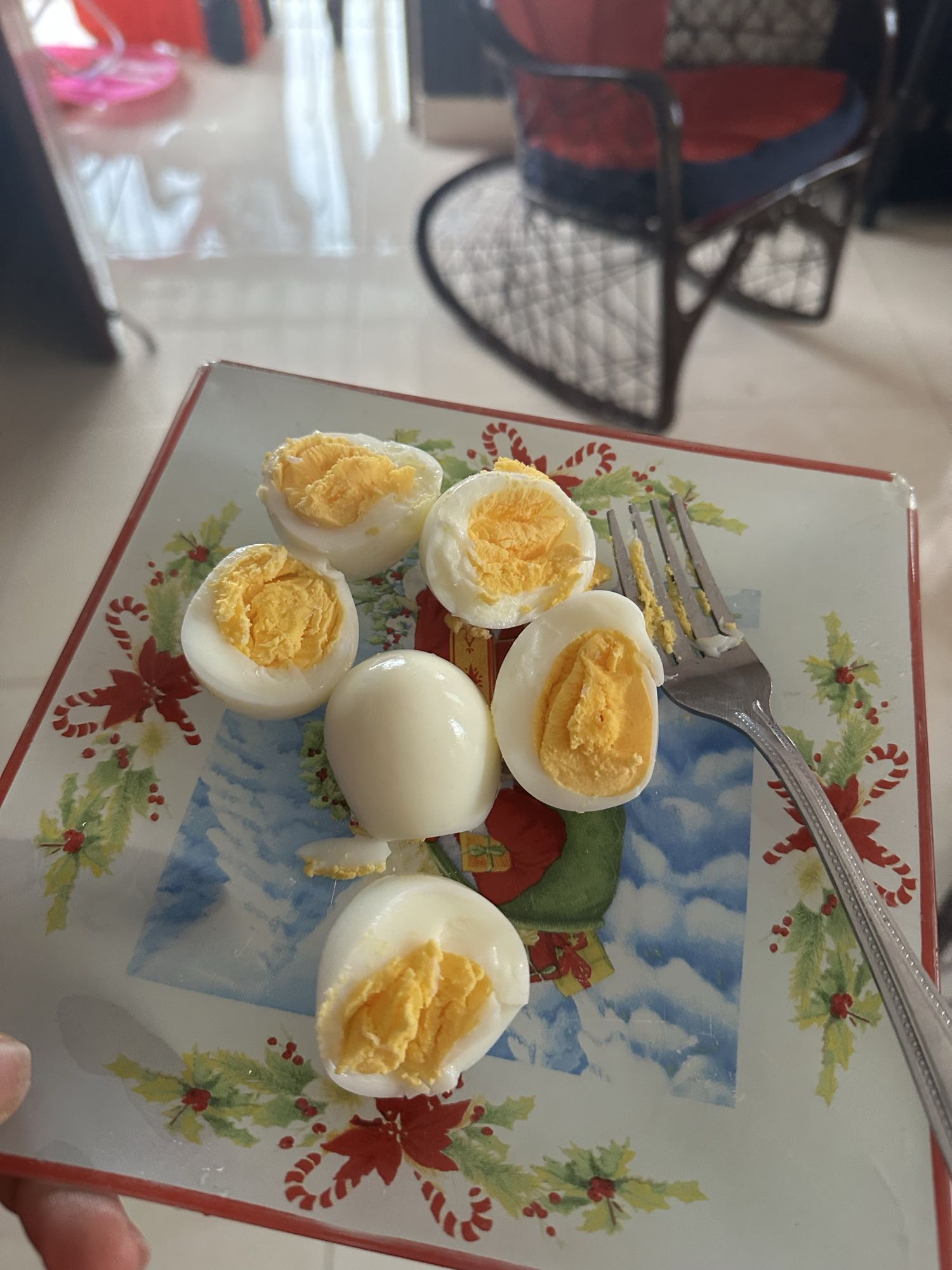 Huevos cocidos