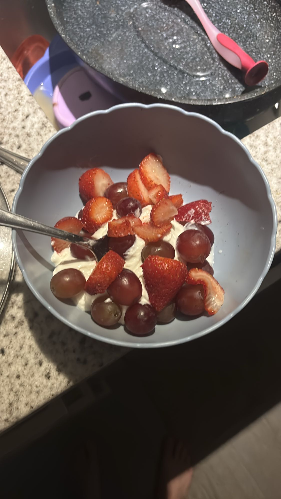 Yaourt aux fruits frais