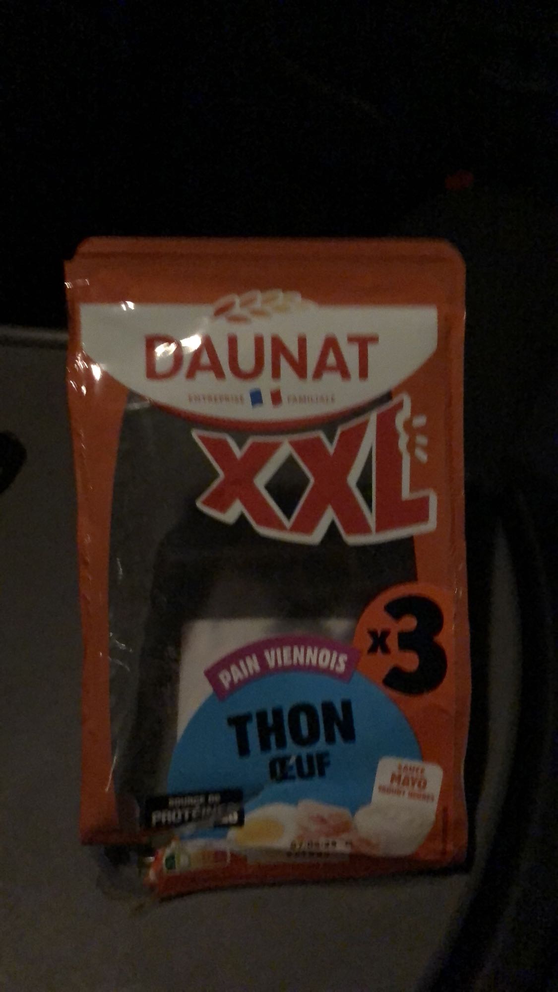 Sandwich thon œuf XXL