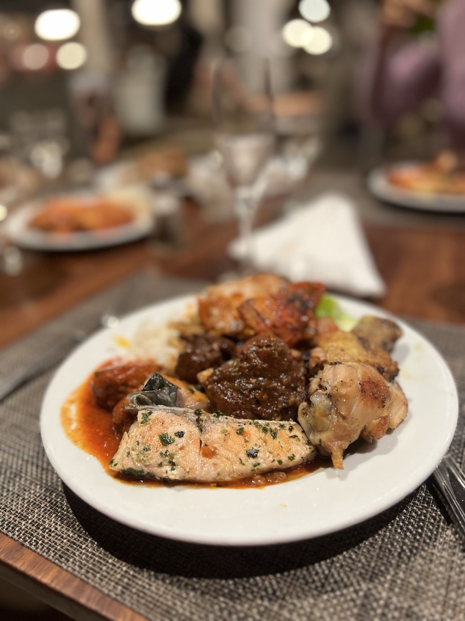 Plato mixto de carnes