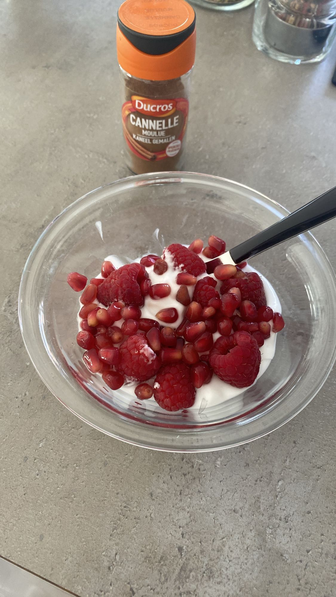 Yaourt fruits rouges