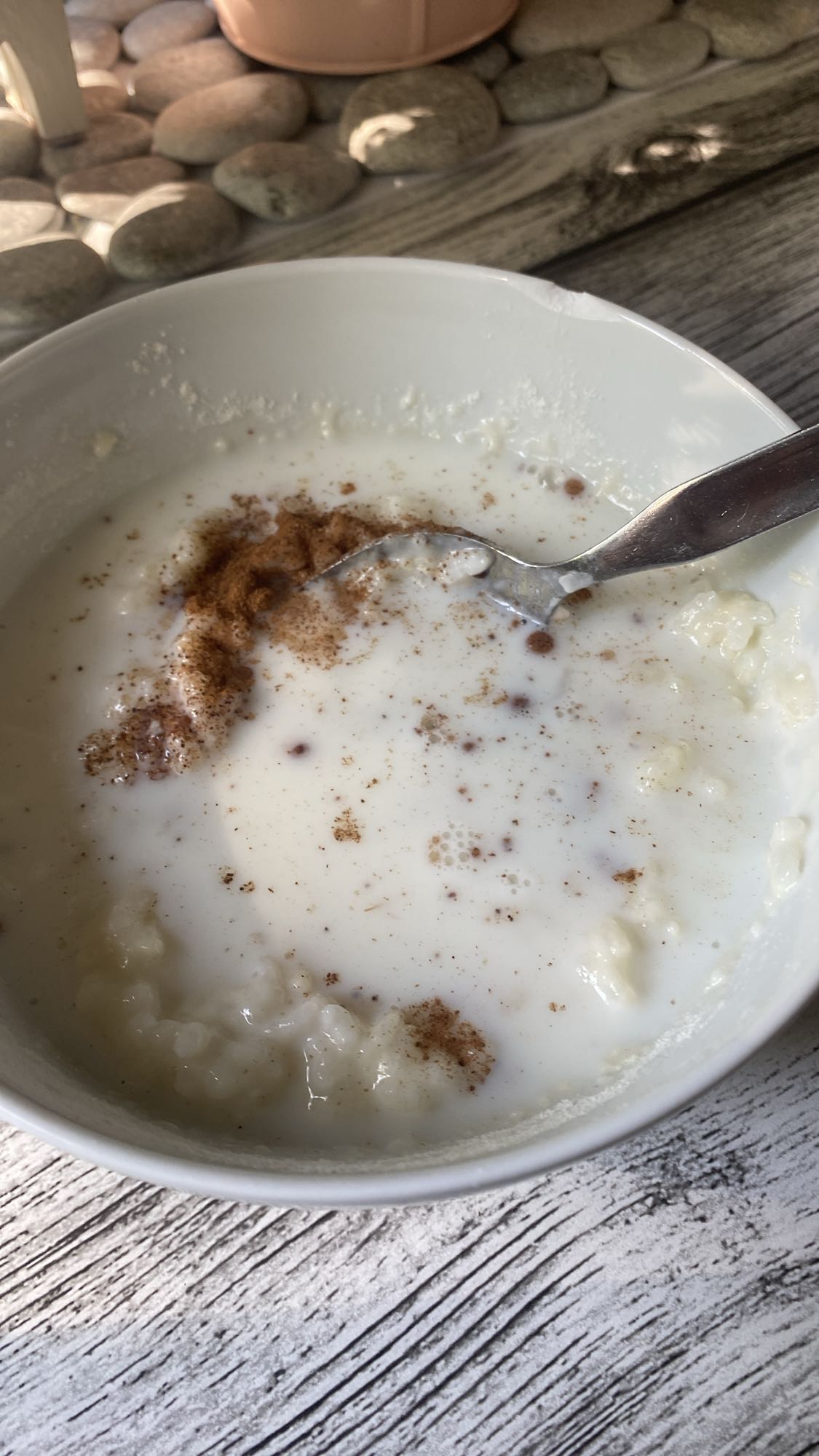 Risgrynsgröt med kanel