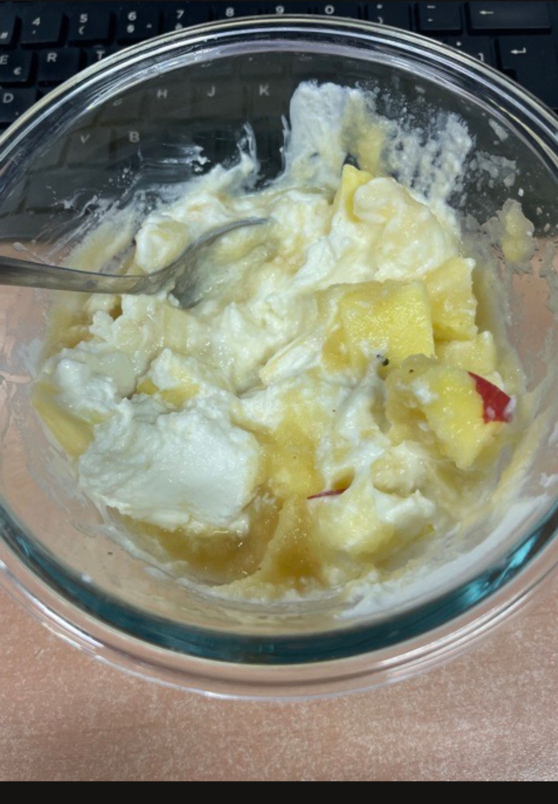 Yaourt et fruits frais