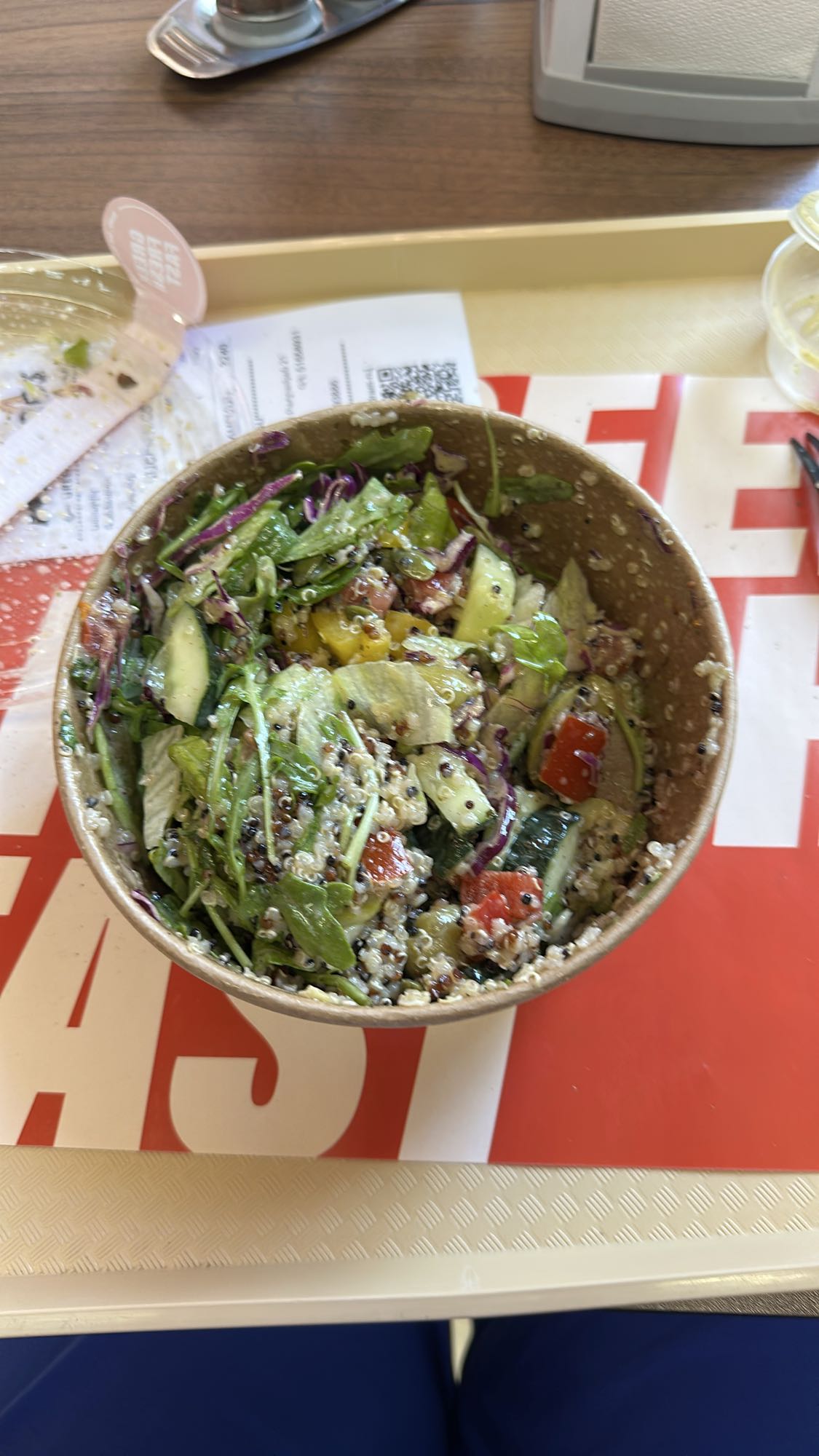 Quinoa Veggie Salad Bowl