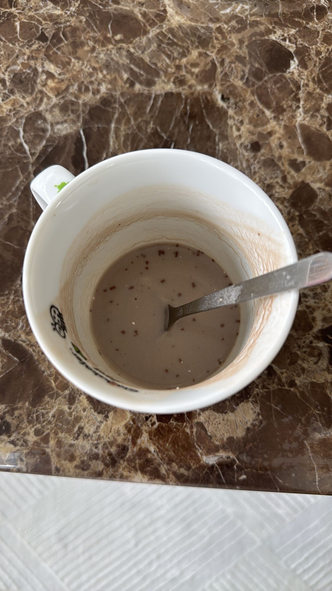 chocolate milk drink