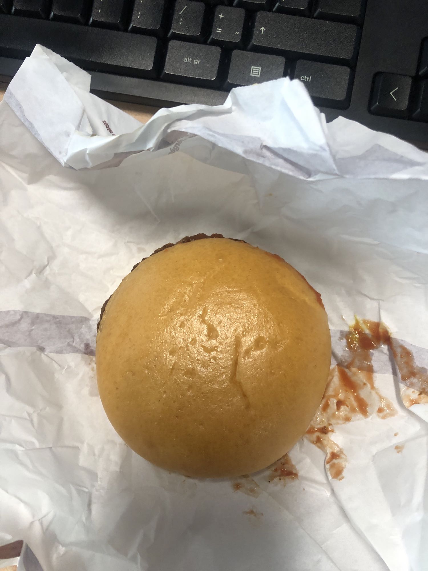 Standaard burger Mc Donalds