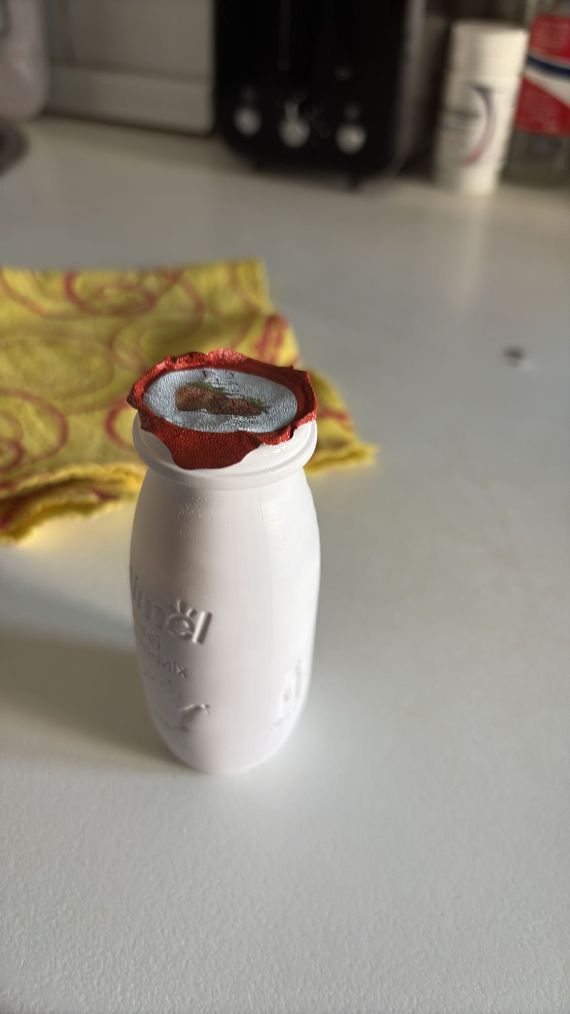 bebida láctea fresa