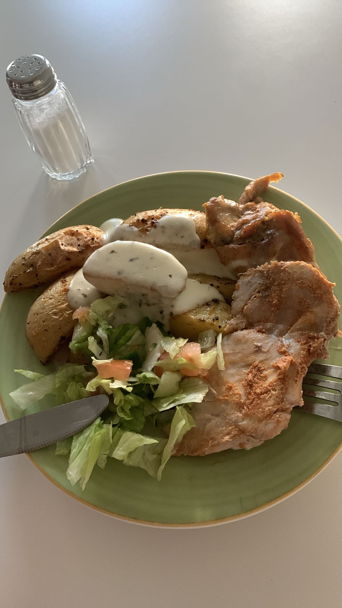 Fläskkotlett med potatis