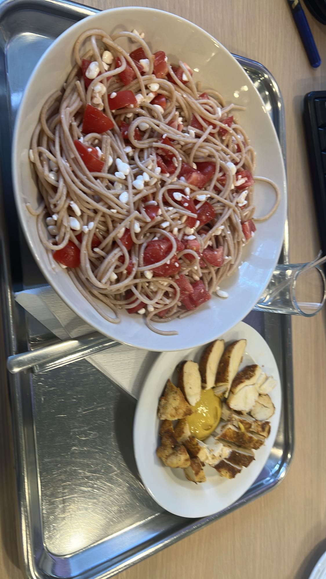 Σπαγγέτι με κοτόπουλο