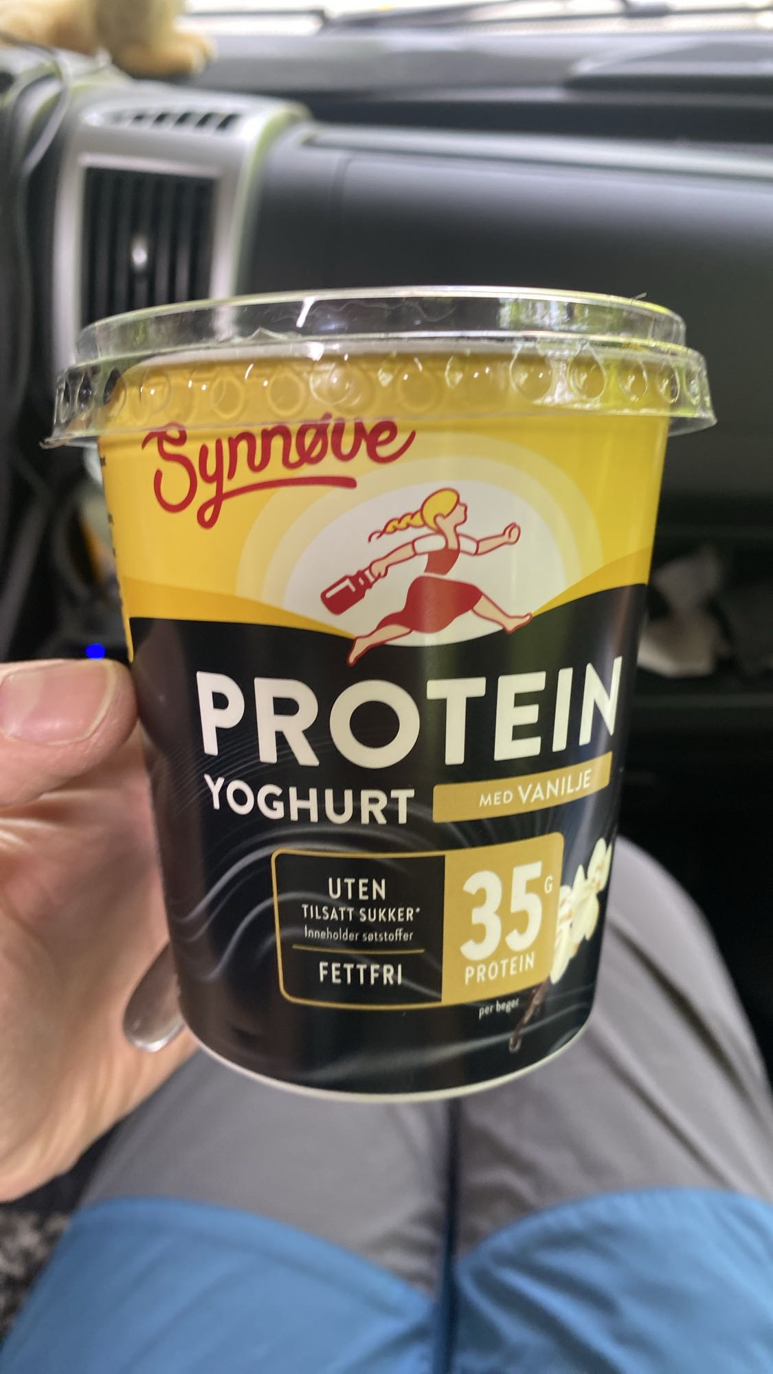 Protein yoghurt vanilje med granola