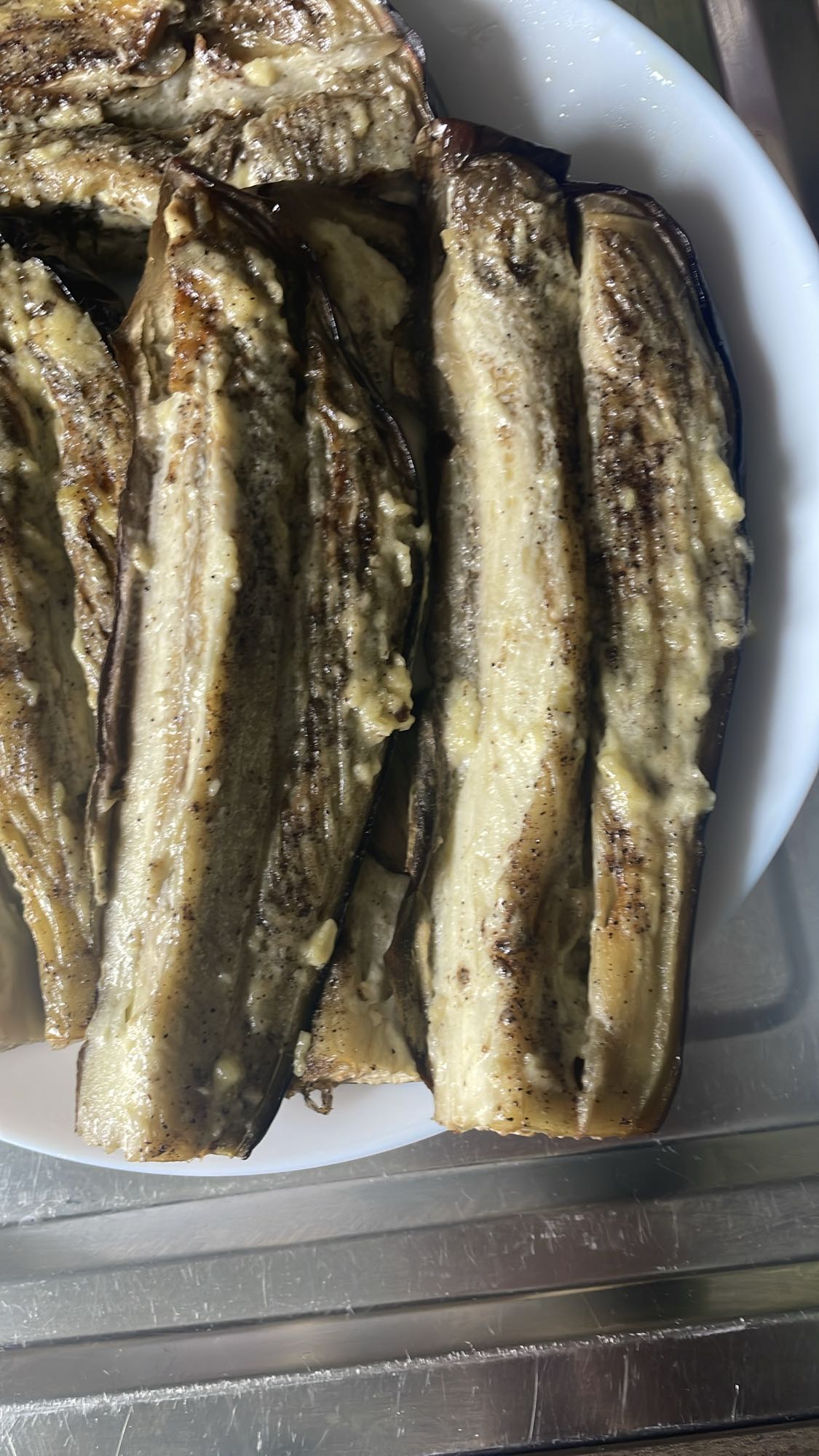 Geroosterde aubergine