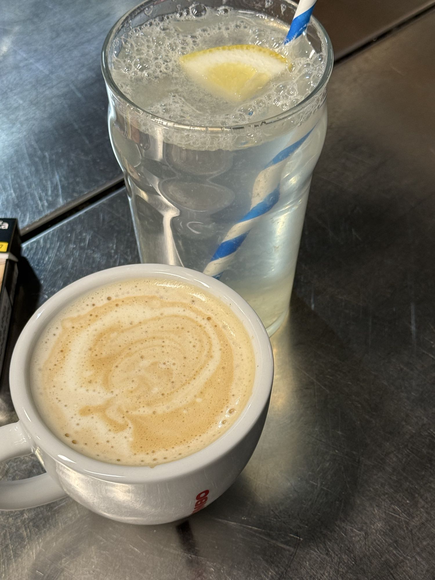 Coffee & Lemon Water