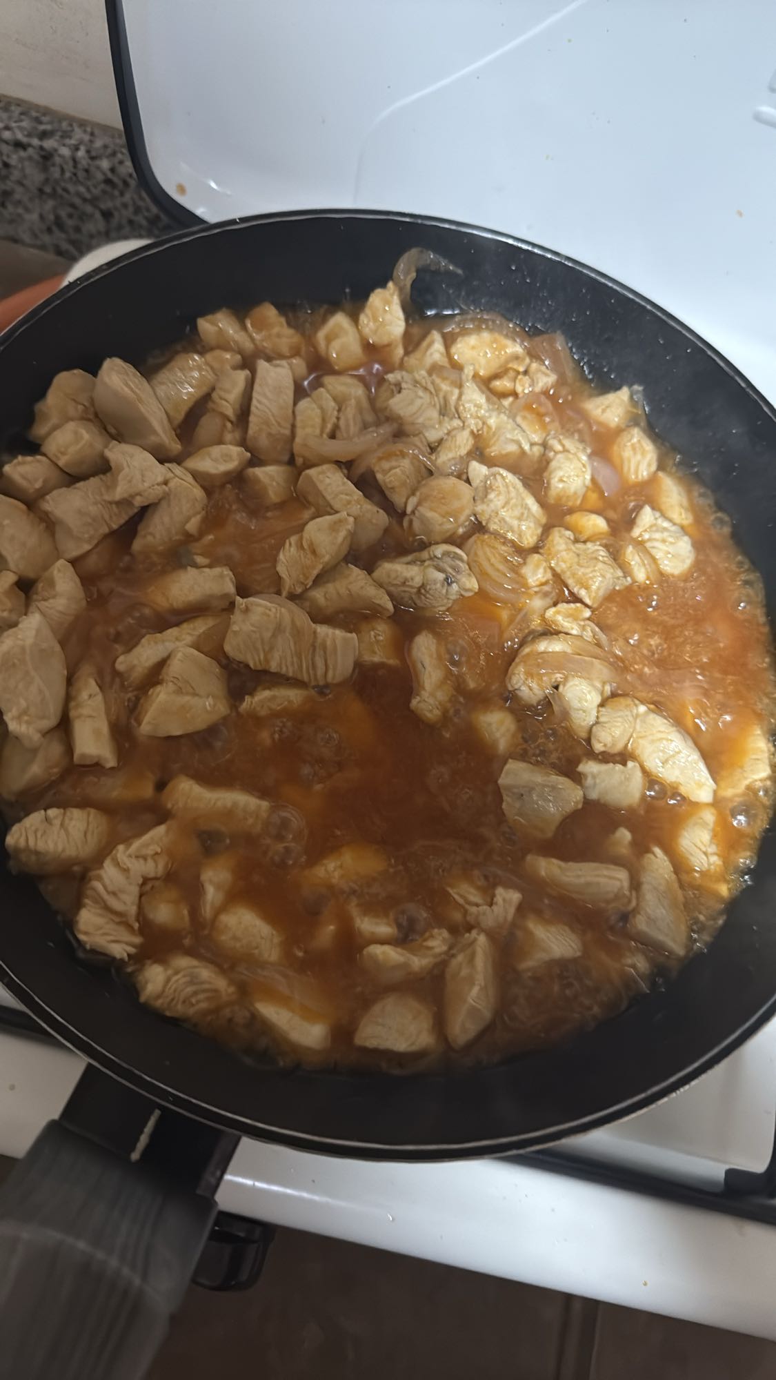 Pollo guisado