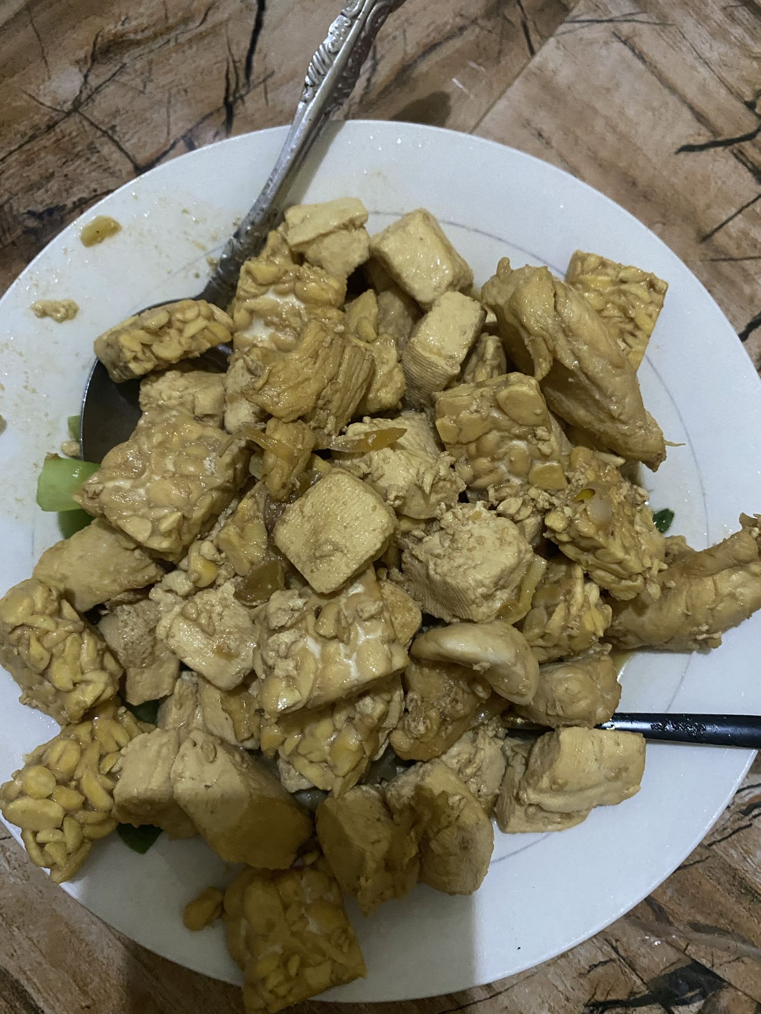 Tumis tempe tahu