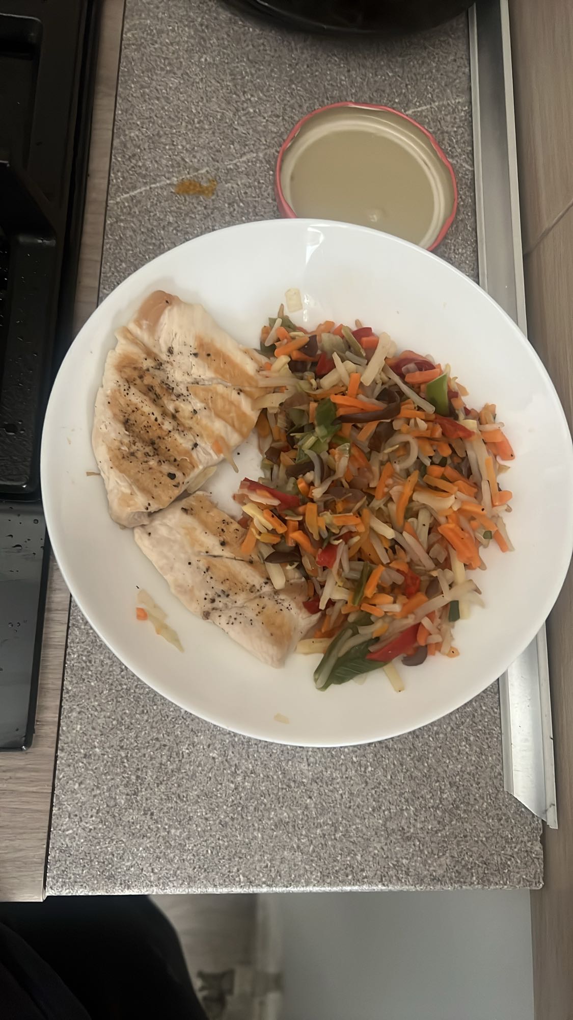 Chicken and Veggie Plate