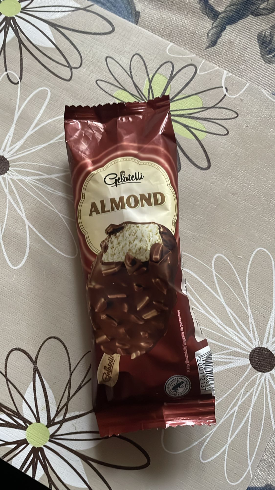 Înghețată cu migdale