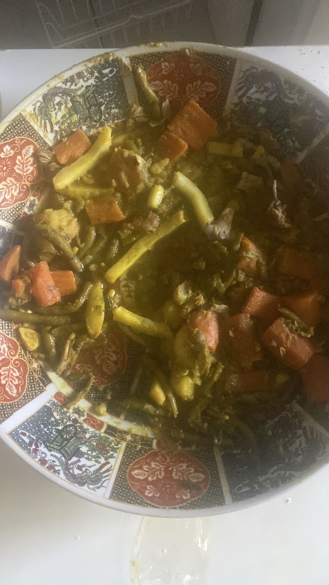 Groentestoof met kip