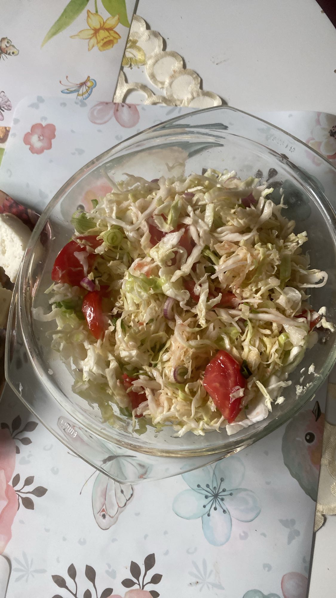 Cabbage Tomato Salad